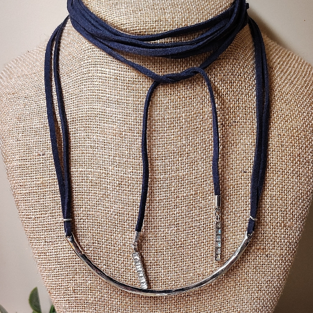 Chloe + Isabel Hero Metal + Leather Necklace Set - Picture 1 of 5